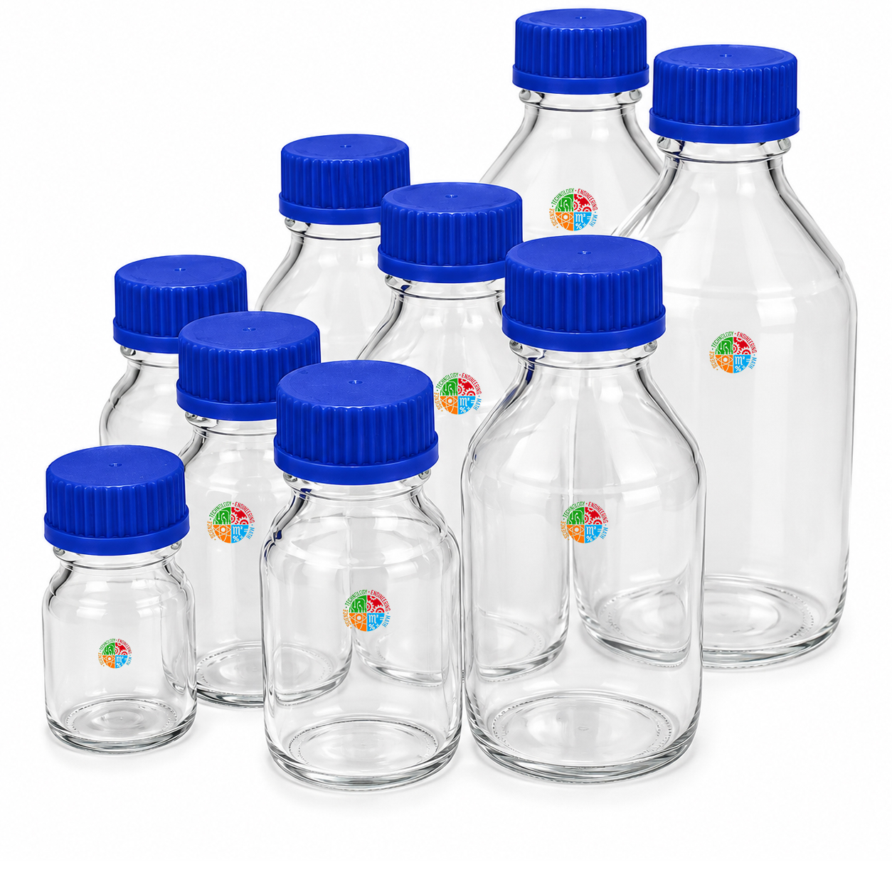 GL 45 Media Bottle, Set of 10